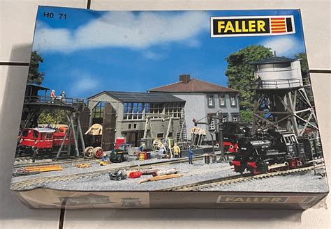 Faller 71 Bahnbetriebswerk Set H0 Neu In OVP