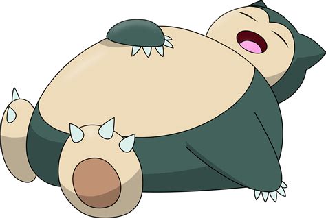 Snorlax Character Pokémon Art Anime Style Transparent PNG