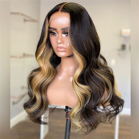 Beeos X Skinlike Real Hd Lace Full Frontal Wig Highlight Body Wave