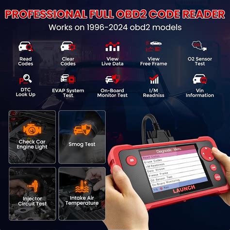 LAUNCH CRP123 V2 0 Plus Elite OBD2 escáner de sistema completo de