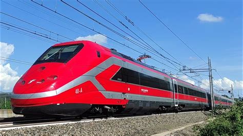 ETR 500 40 FRECCIAROSSA NUOVA LIVREA COMPLETA Con FR 8820 Taranto