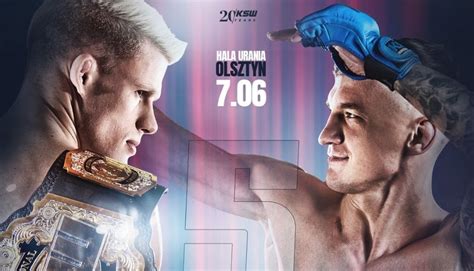 Jakub Wikłacz vs Sebastian Przybysz 5 na KSW 95 w Olsztynie myMMA pl