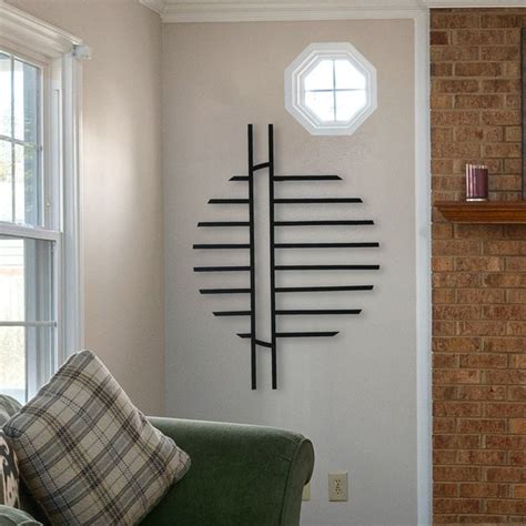 Geometric Metal Wall Art - Etsy