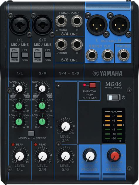 Yamaha Mg Table De Mixage Analogique