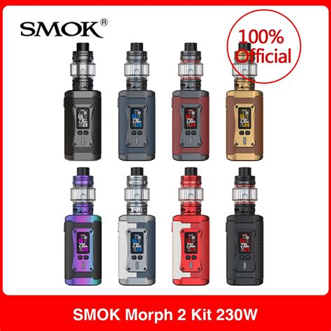 SMOK Kit de cigarette électronique Morph 2 230W avec réservoir de 7