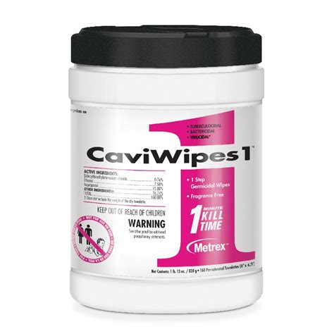 Caviwipes Disinfecting Wipes X Wipes Per Canister Lewis