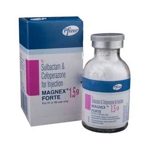 Magnex Forte Allopathic Sulbactam And Cefoperazone For Injection