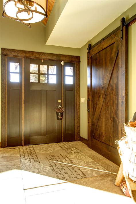 Country Residential Renovation Traditional Entry Calgary By