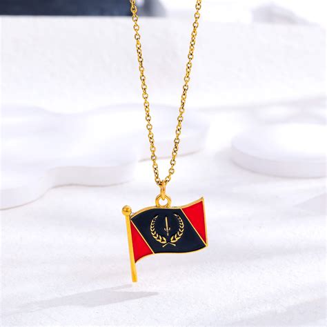 Black American Heritage Flag Necklace – miiriya