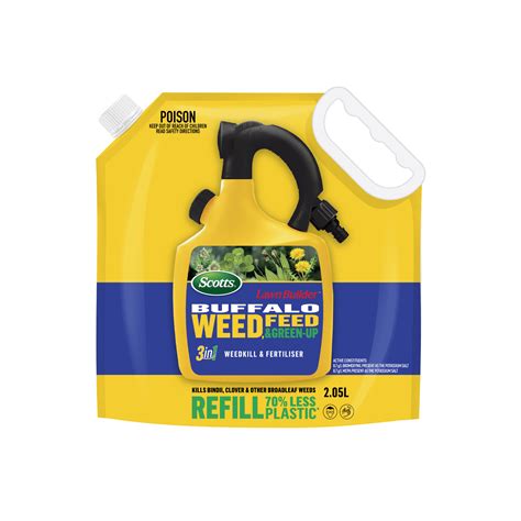 Scotts Lawn Builder Buffalo Weed Feed And Green Up Refillable Bottle