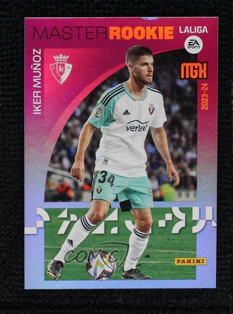 Panini Megacracks La Liga Ea Sports Master Rookie Iker Munoz