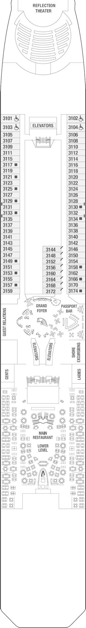 AquaClass Suite on Celebrity Reflection | Explore Photos and Deck Plans | CompareThatCruise