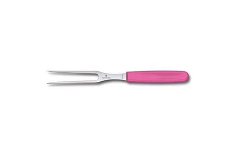 Fourchette D Couper Manche Rose Lame Inox Cm Victorinox