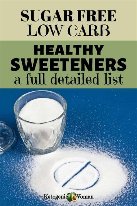 The Best Sweeteners For Keto And Low Carb Ketogenic Woman