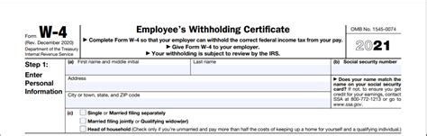 How To Fill Out Form W 4 In 2022