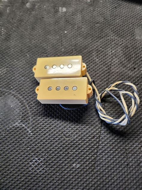 Fender P Bass Pickup Mid 90 S Cream Reverb