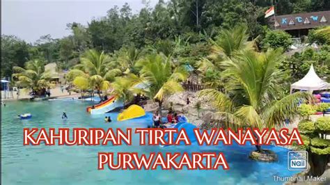 Wisata Kolam Renang Kahuripan Tirta Wanayasa Purwakarta YouTube