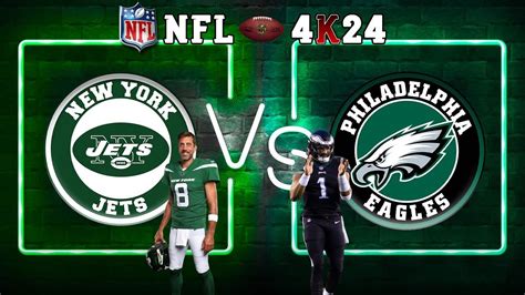 Nfl 4k24 Philadelphia Eagles Vs New York Jets Pcsx2 Nfl 2k4 Week 6 Match Up 4k Youtube