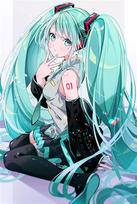 Hatsune Miku Vocaloid Image By N Sug R Zerochan Anime