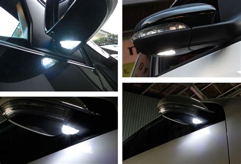 Xenon White 18 Led Under Side Mirror Puddle Lights For Volkswagen Mk6 —