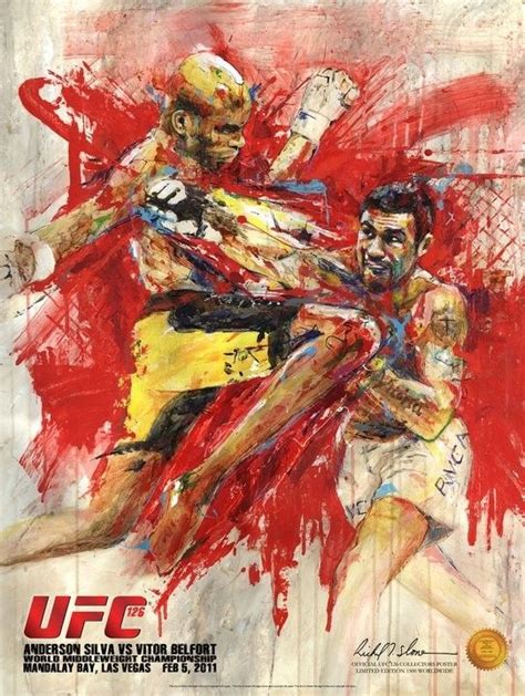 Fight Museum Store Anderson Silva Vs Vitor Belfort Ufc Official