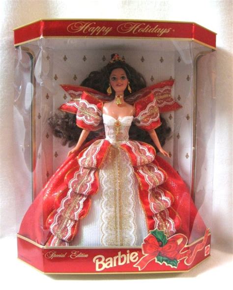 Happy Holidays Barbie Doll Special Edition Th Anniversary Mattel