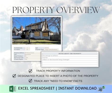 Multi Property House Flipping Calculator Spreadsheet Excel Fix And Flip