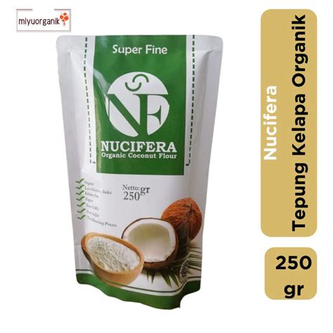 Jual ORGANIC COCONUT FLOUR TEPUNG KELAPA NUCIFERA Shopee Indonesia