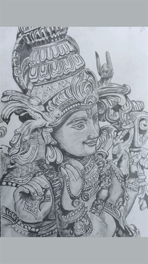 pencil sketches of lord vishnu | Sketches, Drawings, Energy art