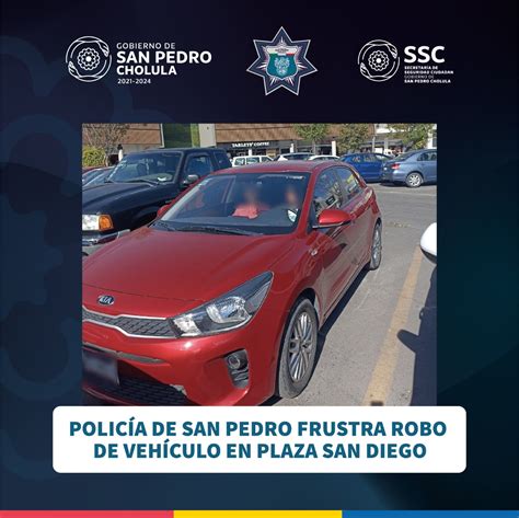 Frustran Robo De Vehículo En Plaza San Diego