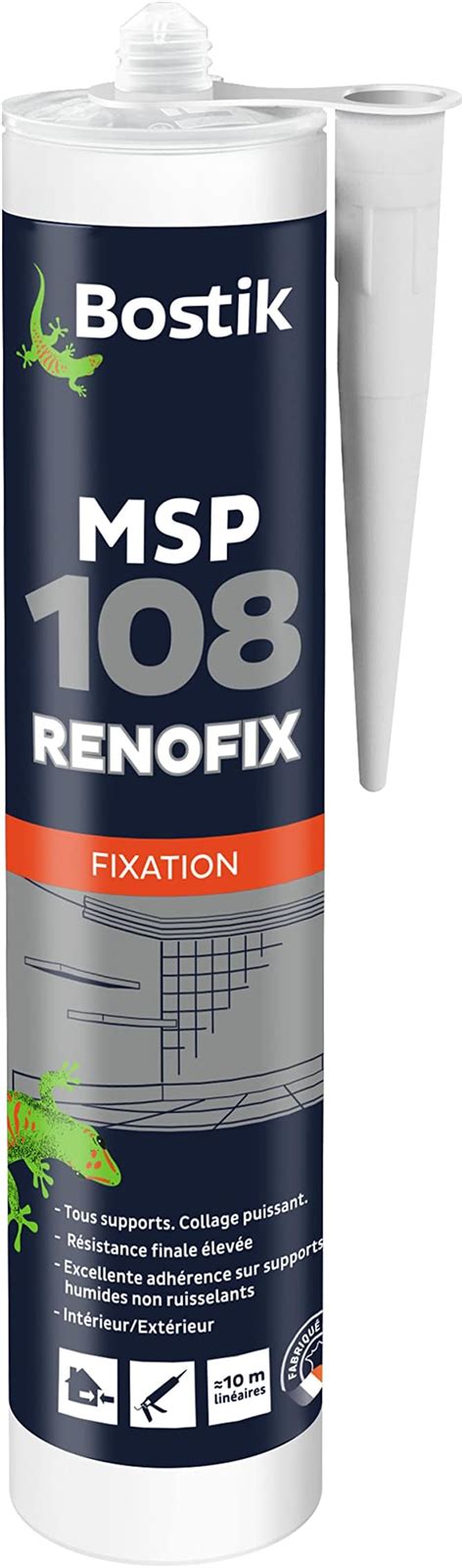 Bostik Mastic De Fixation Msp Renofix Mastic Ms Polym Res Tous