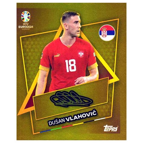 Topps Uefa Euro Fu Ball Em Sammelsticker Gold Signature Sticke