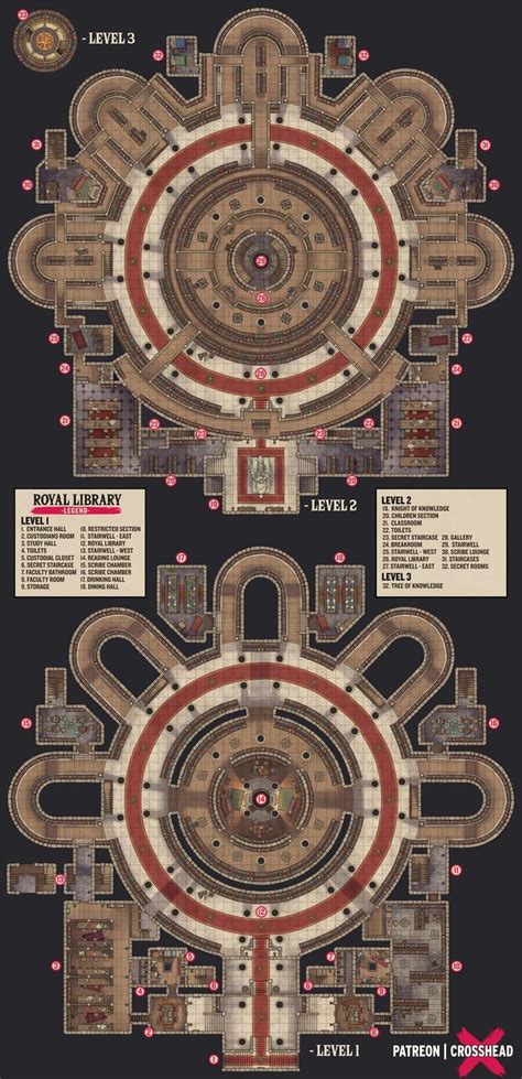 Library 5e Map The Great Library Part 03 Facerisace