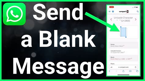 How To Send Blank Message On Whatsapp Youtube