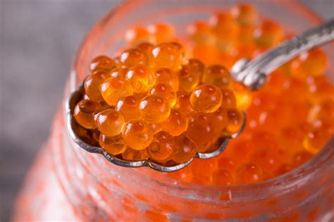 Ikura Caviar Salmon Caviar Great Alaska Seafood