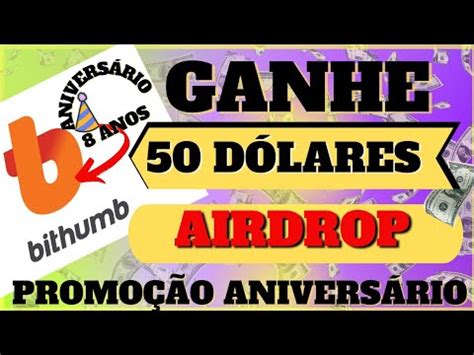 GANHE 50 DÓLARES NESSE AIRDROP PROMOÇÃO DE ANIVERSÁRIO DA EXCHANGE