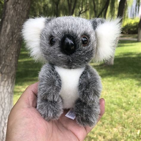 Kleiner Haariger Koala Als Pl Schtier Kuscheltier Stofftier Mein