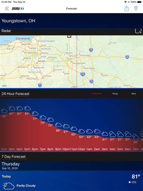 App Shopper: WKBN 27 Weather - Youngstown (Weather)