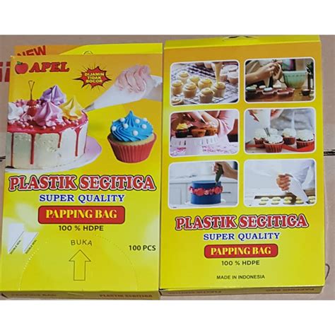 Jual Plastik Segitiga Piping Bag Plastik Segitiga Kecil Isi Pcs