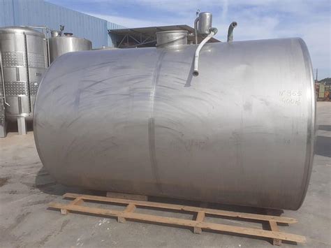 Litres Stainless Steel Horizontal Storage Tank