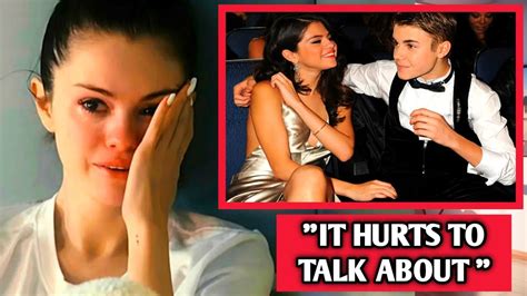 Selena Gomez Tears Up In An Interview As She Misses Justin Bieber And Past Memories Youtube