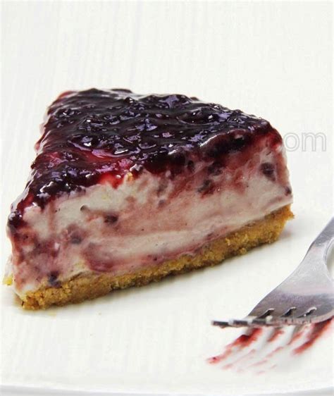 No-Bake Blackberry Cheesecake Recipe