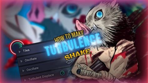 Turbulence Shake Effect Alight Motion Tutorial Free Xml Youtube