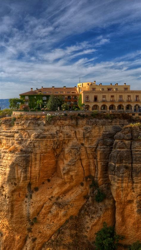 View Of Parador Of Ronda And Its New Bridge Spain Windows Spotlight