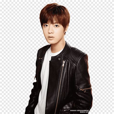 Render Yuta Nct Man Wearing Black Leather Jacket Png Pngegg