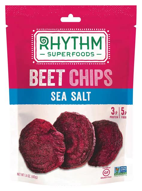 Rhythm Superfoods Beet Chips Sea Salt Shop Chips At H E B