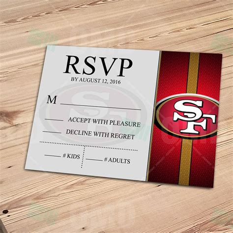 49ers Invitation Template Free Choose From Hundreds Of Designs For Any