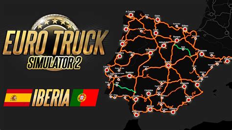 Euro Truck Simulator Iberia Map