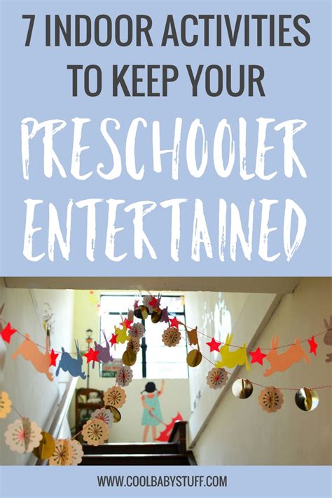 Indoor Activities For Preschoolers To Keep Them Entertained • Cool Baby ...