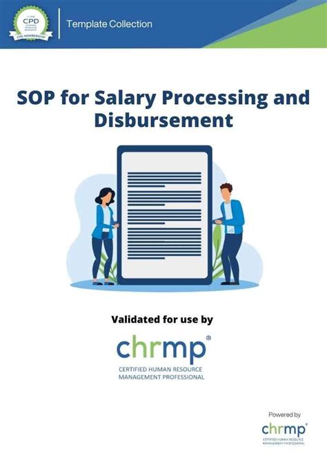 Sop For Salary Processing And Disbursement Chrmp Membership